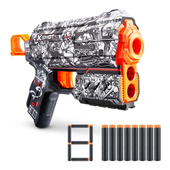 Lanzador De Dardos Skins Flux Ilustrate - Xshot