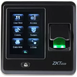 Control De Acceso Pantalla Tactil Biometrico Sf300 Zkteco