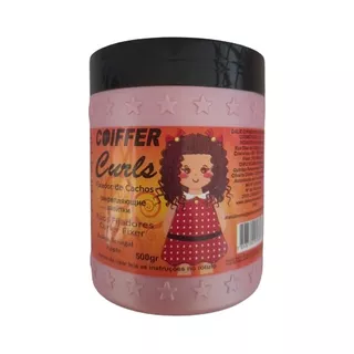Kit Com 3 Fixador Gelatina De Cacho Curls Coiffer 500g