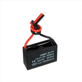 Condensador Cbb61 1.5uf, 450vac, Arranque De Motores Ac