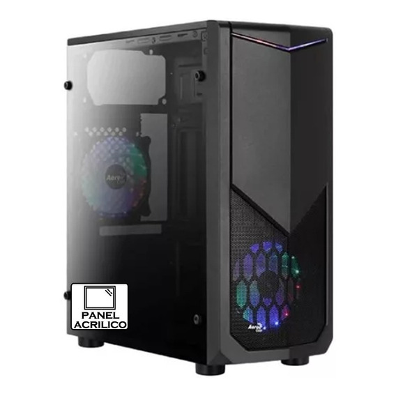 Gabinete Gamer Aerocool Tomahawk Rgb Mid Tower Pcreg