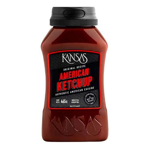 Ketchup Kansas Pomo X 465 Gr