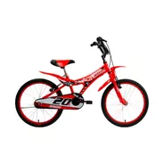 Bicicleta Infantil Slp Max R16 1v Frenos V-brakes Color Rojo Con Ruedas De Entrenamiento  