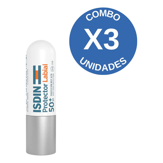 Combo X3 Isdin  Fotoprotector Spf50 Stick Labial