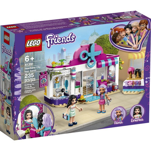 Lego® Friends - Peluquería De Heartlake City (41391) Cantidad de piezas 235