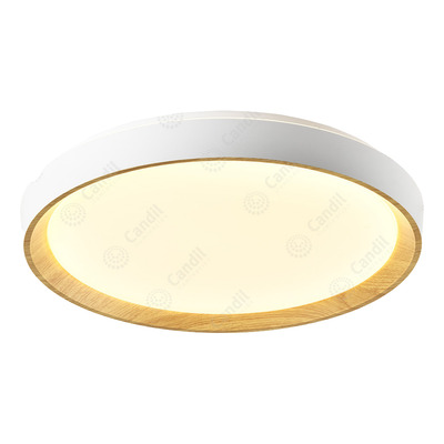 Plafon Led Alec Blanco Deco Moderno 35w 50cm Blanco