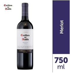 Vinho Tinto Chileno Merlot 750ml Casillero Del Diablo no Mercado Livre com oferta e cupom de desconto