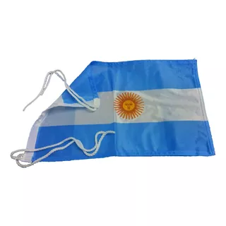 Bandera Argentina 30x45cm Con Sol Reforzada Nautica