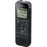 Grabadora De Voz Digital Sony Icd Px470 De 4 Gb, Ampliable Hasta 32 Gb, Color Negro