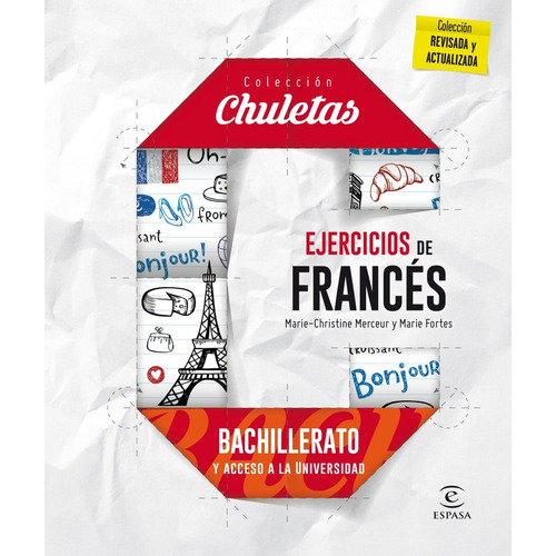 Ejercicios De Francãâ©s Para Bachillerato, De Fortes, Marie. Editorial Espasa En Español