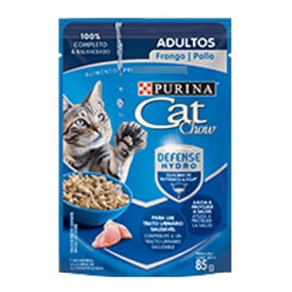 Sachet Cat Chow Adulto Pollo 15 Un.