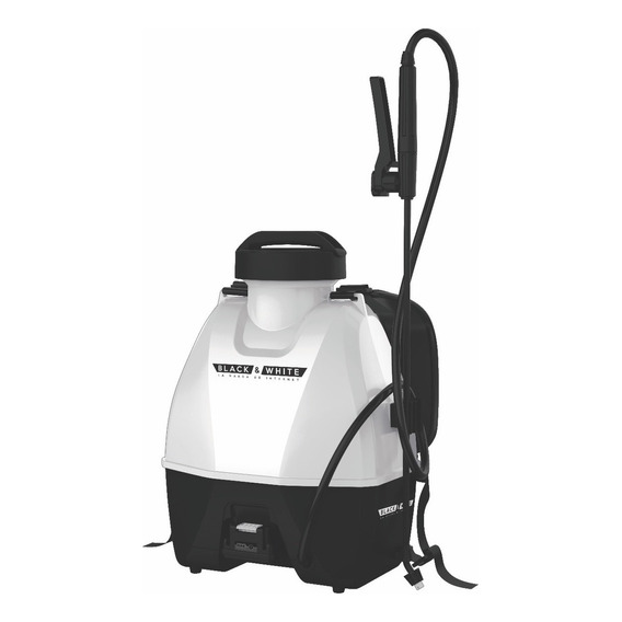 Fumigadora A Bateria 15l Black&white Color Blanco y Negro