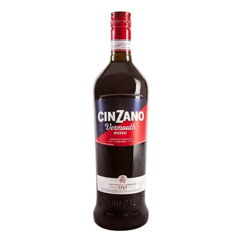 Aperitivo Cinzano vermouth rosso 1L 6 unidades
