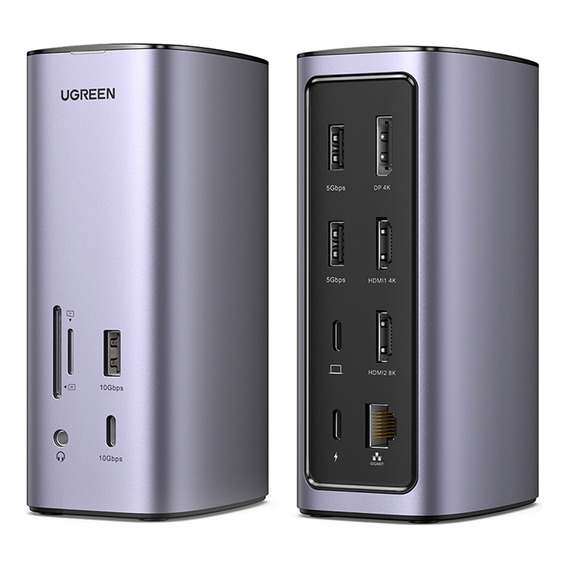 Estación de acoplamiento multifuncional Ugreen Ugreen Usb C 12 en 1