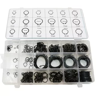 Set De 300 Piezas De Candados Omega Snap Ring. Nuevos.