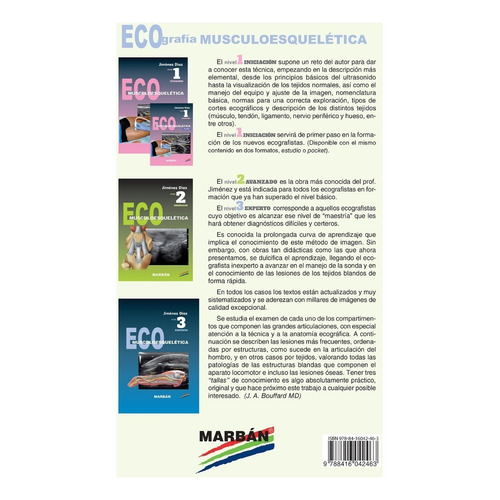 Eco Musculoesquelética Nivel 1 Inicición Pocket Jimenez Diaz