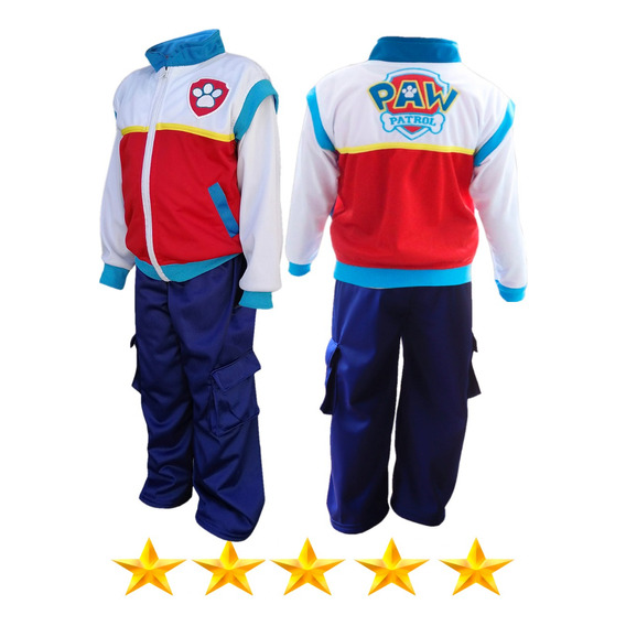 Pants/disfraz 2 En 1 Rider/ryder Paw Patrol 