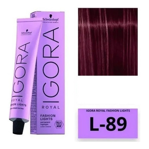  Tintura Igora L89 Fashion Ligth Schwarzkopf  60g