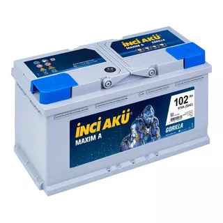 Batería Inci Akü 12v 160amp (102ah) Europea 24 Meses De Gtia