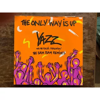 Lp Vinil 12 Pol Yazz The Only Way Is Up Bam Bam Remixes Uk