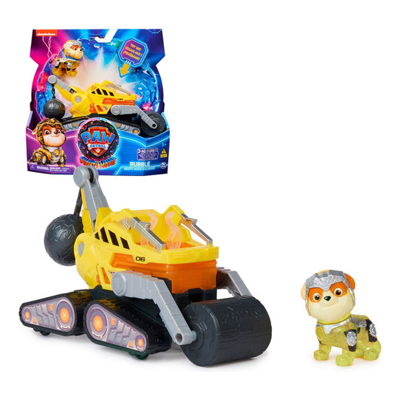 Vehiculo Tematico Rubble Paw Patrol La Pelicula 2