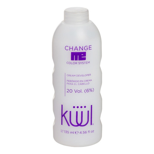 Peroxido En Crema Kuul Change Me 20 Vol - Botella De 135ml