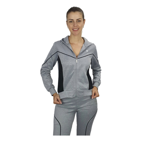 Conjunto Deportivo Hpc Mujer Pants Y Sudadera De Licra  W02