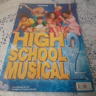 Livro Ilustrado High School Musical 2 Álbum C/ 99 Figurinhas