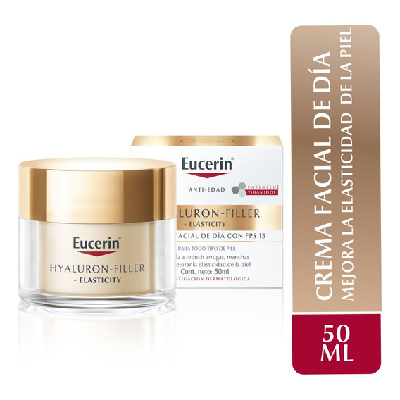 Crema Facial Antiarrugas Eucerin Elasticity+filler Dia 50ml