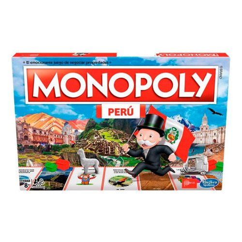 Juego De Mesa Monopoly Perú