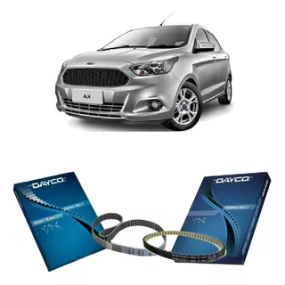 Correia Dentada + Correia Bomba Óleo Ford Ka 1.0 12v 3cc