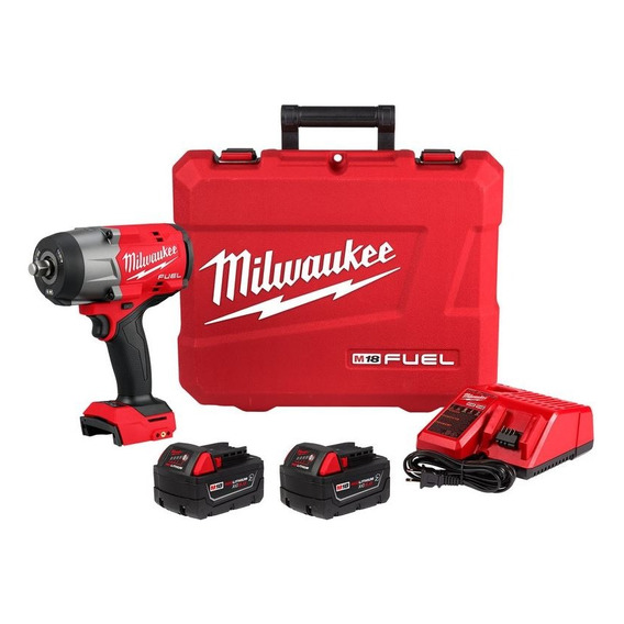 Llave Impacto 1/2 PuLG M18 Fuel Milwaukee 2967-22 C/baterías