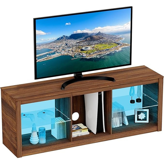 Mueble Para Tv Mesa Minimalista Moderna Café Resistente