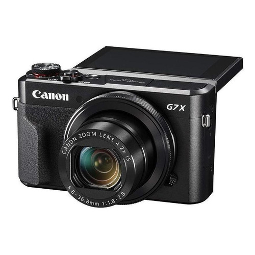  Canon PowerShot Serie G G7 X Mark II compacta color  negro 