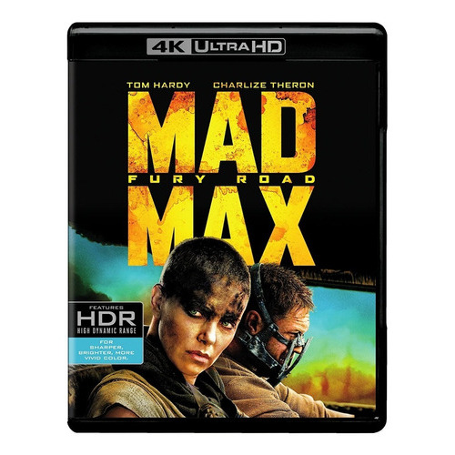4k Ultra Hd + Blu-ray Mad Max Fury Road / Furia En El Camino
