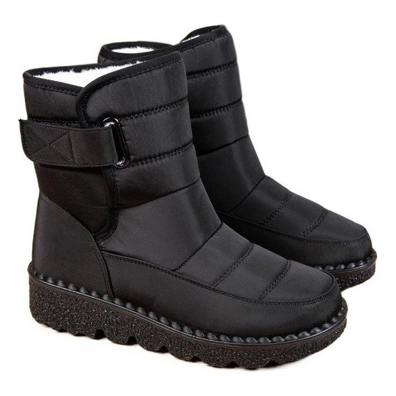 Botas De Nieve Para Mujer Zapatos Botines Cálidos Invierno