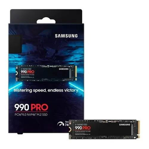 Ssd Samsung 990 Pro M.2 2280 Nvme De 1tb Interface: Pcie Gen