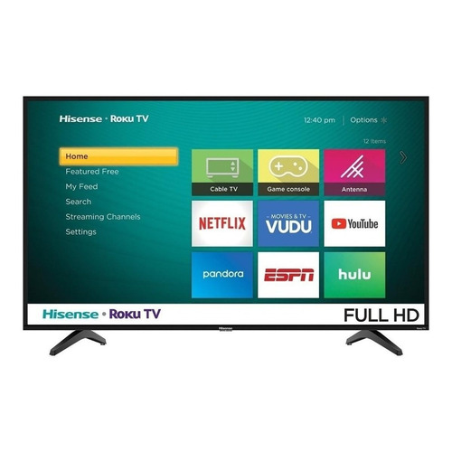 Smart TV portátil Hisense H4F Series 40H4030F LED Full HD 40"