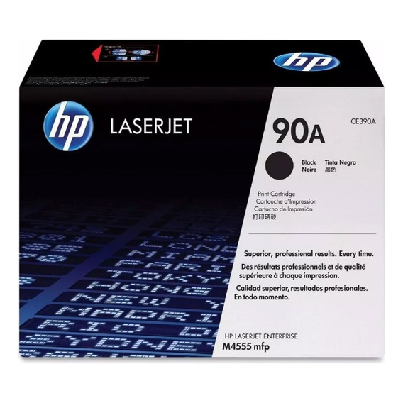 Toner Hp Ce390a Negro Original Hp M4555 M602 M603