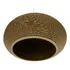 Lampara De Techo Momo D40 Luminaria Living Dormitorio Lcm Estructura Marrón