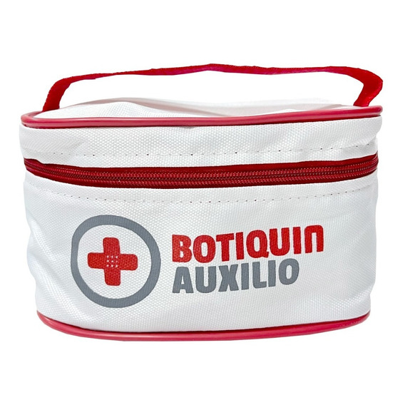 Botiquin Primeros Auxilios Bolso Tela Modelo Pf 30 Items