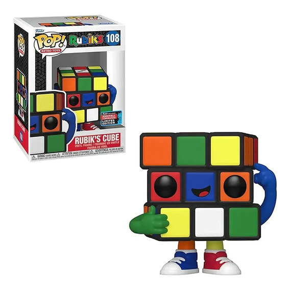 Funko Pop Rubik's Cube 108 Exclusivo Cubo De Rubik
