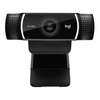 Cámara Web Logitech C922 Pro Full Hd 30fps Color Negro