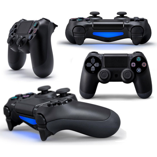 Controlador de joystick inalámbrico Kapbom Generic Dualshock 4 PS4 negro