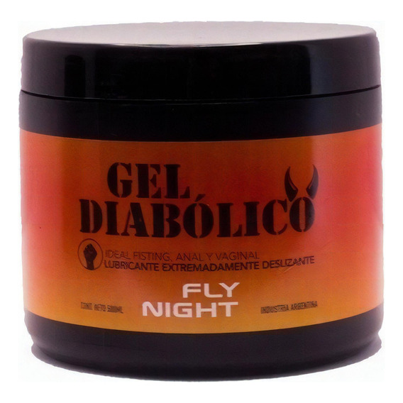 Gel intimo lubricante Diabolico anal extremadamente deslizante Fly Night 500g