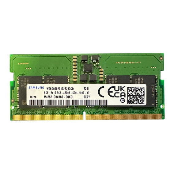 Memoria Ram Samsung Ddr5 8gb 4800hz Para Portatil