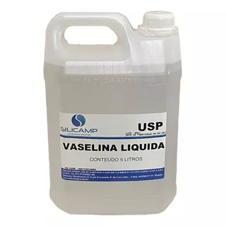 Vaselina Líquida Usp Farmacêutica Incolor Sem Cheiro 5 Litro