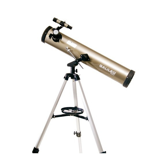 Telescopio Reflector Con Tripode F700x76 Galileo