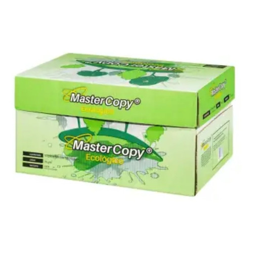 Hojas Ecológicas Master Copy Tamaño Carta 10 Pqs 500 Pzs C/u Color Blanco