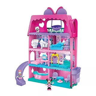 Minnie Mouse Bow-tel Hotel, Juego De 2 Lados Con Luces, Soni